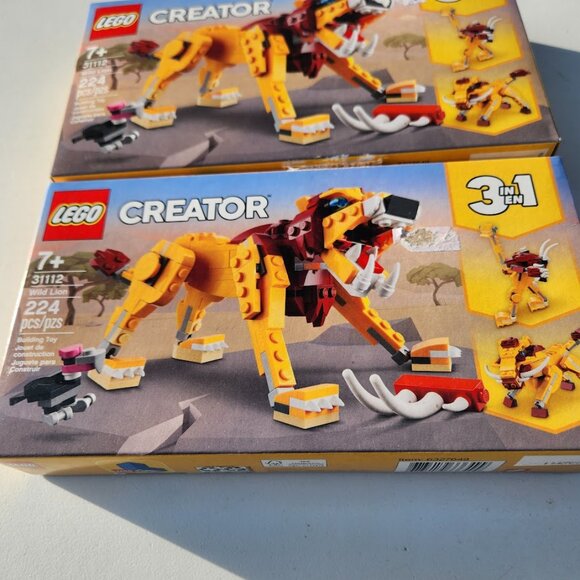 NEW LEGO Creator 3-in-1 BUNDLE Lion Safari 31112 Bundle Ostrich Warthog Pumba - Picture 4 of 9